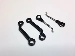 Tirantini Of Collegamente For Aircrafts R/C Linkage Set HUBSAN 101-D06 - Picture 1 of 1