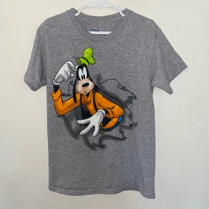 Y2K Disney Goofy Double Sided Graphic T-Shirt - Picture 1 of 8