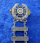 US Schießabzeichen matt Expert Rifle Pistol