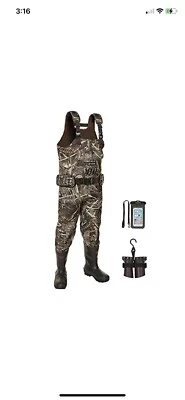 Tidwe insulated hunting wader and boots realtree max 5 size 7 unisex new in box - Image 1 of 4