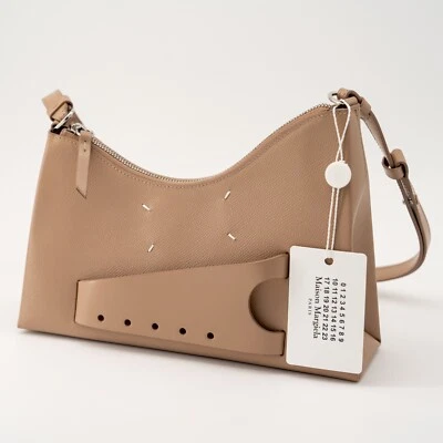 Bolso pequeño de hombro Maison Margiela de cuero caramelo marrón Foto 1 de 4