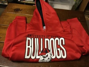 YOUTH  Georgia Bulldog Hoodie Medium Size 8-10 - Picture 1 of 4