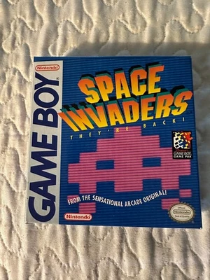 Space Invaders (Nintendo Game Boy, 1994), manual, protector - Image 1 of 4