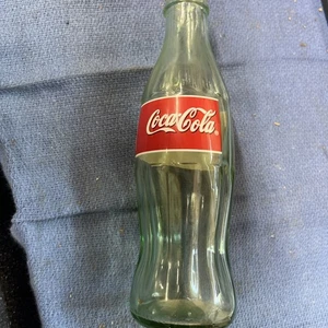 Vintage 1996 Coca-Cola Classic 8 oz 237 ML Glass Bottle No Deposit - Picture 1 of 9