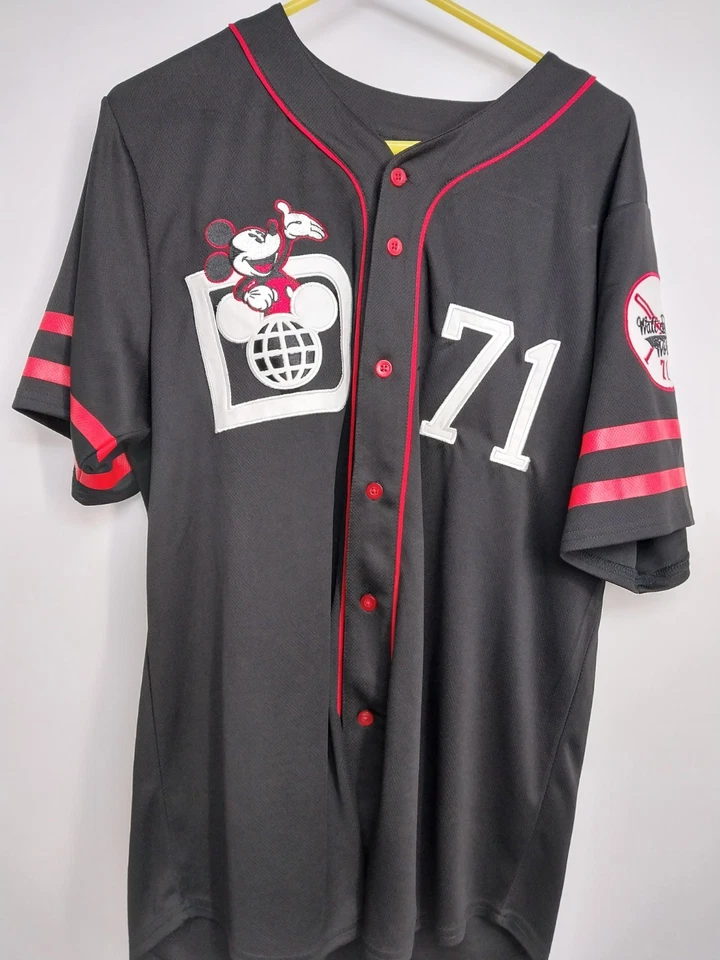 Camiseta deportiva de béisbol Walt Disney World 71 Mickey talla mediana Foto 1 de 4