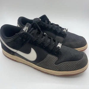 2008 NIKE DUNK LOW BLACK SAIL ANTHRACITE (SKU 311730 012) - Mens US Size 13 - Picture 1 of 9
