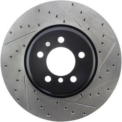Rotor de freno delantero izquierdo StopTech 127,34144L perforado para 2013-16 335i / 17-20 440i Foto 1 de 4