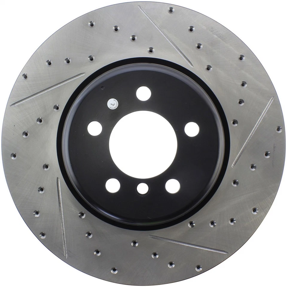 Rotor de freno delantero izquierdo StopTech 127,34144L perforado para 2013-16 335i / 17-20 440i Foto 1 de 4
