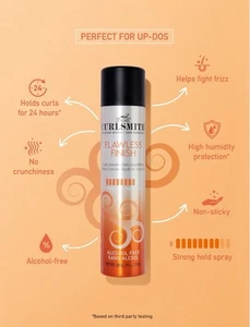 Curlsmith Flawless Finish Curl Enhancing Hairspray Flexible Hold 283ml - Picture 1 of 1