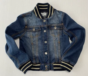 Revolt Blue Jean Jacket Denim Boys Size Medium Pockets - Picture 1 of 11