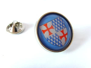 GRAND MASTER KNIGHTS TEMPLAR RENAUD VICHIERS LAPEL PIN BADGE TIE TACK GIFT - Foto 1 di 1