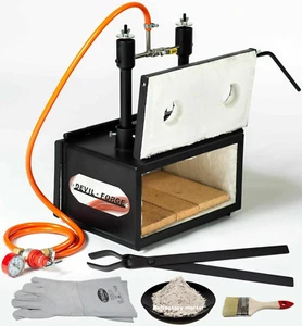 DFHS2+2D/5,2“ Propangasschmiede Schmiede Ofen Brenner Schmied - Bild 1 von 12