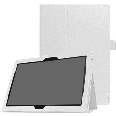 Capa de couro PU suporte fólio para Lenovo Tab 10.1" M10 TB-X605F P10 TB-X705 - Imagem 1 de 4