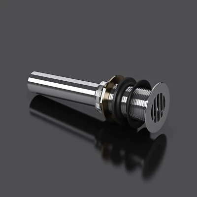 Ablaufventil Waschbecken Waschtisch Ablaufgarnitur Abfluss Ablauf Ohne Überlauf - Bild 1 von 4