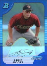 2005 Bowman Chrome Baseball Card Pick (Inserts)
