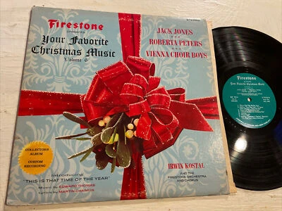 Firestone Presents Your Favorite Christmas Music Volume 6 LP стерео праздник EX!! - Изображение 1 из 4