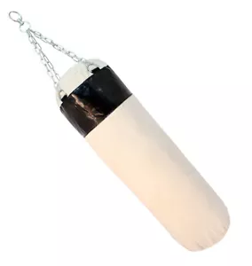 50" Heavy Duty PUNCHING BAG WITH CHAINS Sparring MMA Boxing Training Practice - Picture 1 of 2
