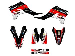 Kit de gráficos KLX 300 R RICOCHET 2020-2023 negro Senge compatible con Kawasaki - Imagen 1 de 10