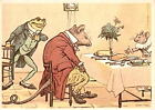 Randolph Caldecott Frog A-Wooing Illustrated Postcard