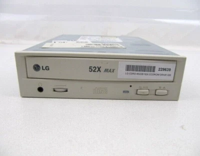 LG Internal CD CD-ROM Drive SATA IDE Optical CDRD-8522B Beige - Image 1 of 4