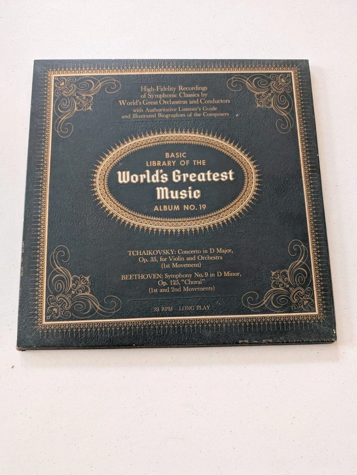 Basic Library of the Worlds Greatest Music Album No. 19 (Vinyl Record LP Album) - Image 1 of 1