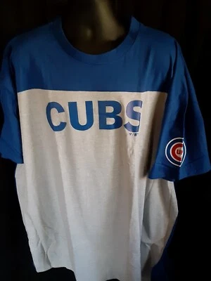 Camisa grande y alta de los fanáticos de los Chicago Cubs para hombre 2X o 3X Foto 1 de 4