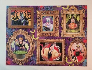 Disney Villains 1000 Piece Puzzle Cruella Ursula Maleficent Evil Queen Witch - Picture 1 of 13