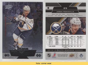 2012-13 Upper Deck Black Diamond Single Diamond Jason Pominville #25