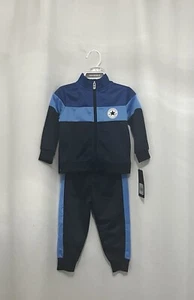 Converse Baby Boy Clothes 18 Months 2 Piece Blue Joggers Set - Picture 1 of 5