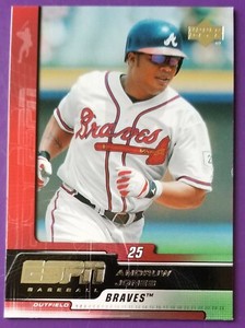 2005 Upper Deck ESPN Atlanta Braves Baseball Card #6 Andruw Jones