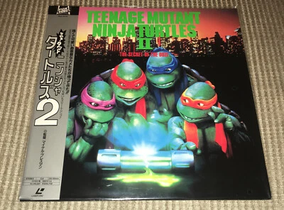 TEENAGE MUTANT NINJA TURTLES II: THE SECRET OF THE OOZE (Laserdisc) New SEALED - Image 1 of 3