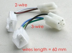 GY6 Engine CDI Square Box vs Round Box Connector Converter plugs (5 Wires) - Picture 1 of 5