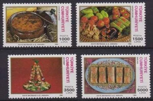Turkije/Turkey postfris 1994 MNH 3038-3041 - Kunstschatten - Picture 1 of 1
