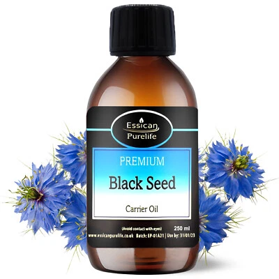 PURE-LIFE Black Seed oil - Black Cumin oil ( Cold Pressed ) 50ML, 2X50ML 200ML & 500ml UK