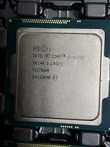 Intel Core i5-4670S SR14K 3.1GHz 6M Socket 1150 Quad-Core CPU Processor - Picture 1 of 2