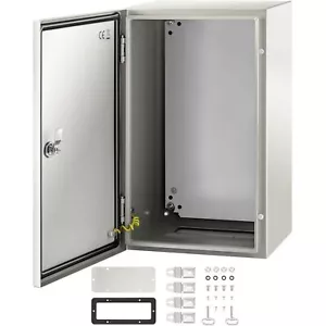20 x 12 x 10'' NEMA 4X Steel Electrical Box IP66 Waterproof & Dustproof - Picture 1 of 11