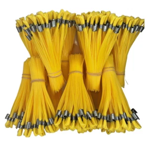 Smi-Carr Stake Chaser Yellow 6 Inch Marking Whiskers (500-Count) - Picture 1 of 9