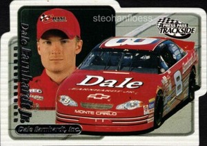 2000 Press Pass Trackside Racing Die Cut #29 Dale Earnhardt Jr