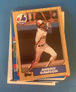 18 Karten Andre Dawson Baseball Lot Cubs Expos S541 - Bild 1 von 3