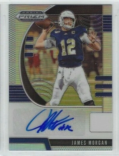 James Morgan 2020 Panini Prizm Draft Picks SILVER AUTO RC #229 FIU Panthers - Image 1 of 1
