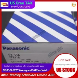 US Free TAX New PANASONIC SUNX FX-11A Fiber Optic Sensor - Picture 1 of 4