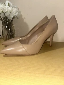 WOMEN'S SZ 11 PUMPS HEELS STILETTOS ANTONIO MELANI GENUINE LEATHER POINTED TOE - Picture 1 of 9
