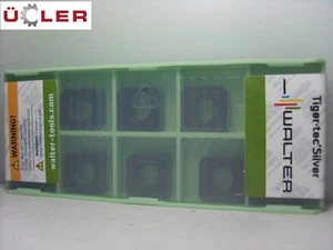 10 X WALTER SNMX 1205ANN-F67 WKP25S WENDESCHNEIDPLATTEN CARBIDE INSERTS - Picture 1 of 1