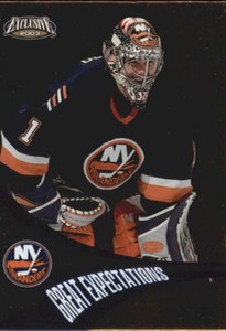 2002-03 Pacific Exclusive Great Expectations #12 Rick DiPietro - NM-MT