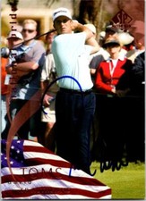 David Toms autographed golf card (LSU Tigers) 2003 Upper Deck National Pride #46