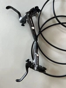 Shimano SAINT BL-M820-B BR-M820 4 Piston Brake Set w/Metal Fin Pads Front & Rear - Picture 1 of 5