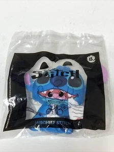 Giocattolo Happy Meal Stitch McDonald's 2022 - #8 Mischief Stitch Disney Sigillato - Foto 1 di 5