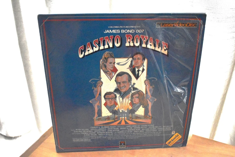Casino Royale Laserdisc 30630 007 James Bond LD Peter Sellers Woody Allen Wells - Image 1 of 1
