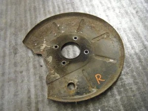 65 MGB FRONT BRAKE BACKING PLATE PASSENGERS 1 OLD 14939 - Picture 1 of 2