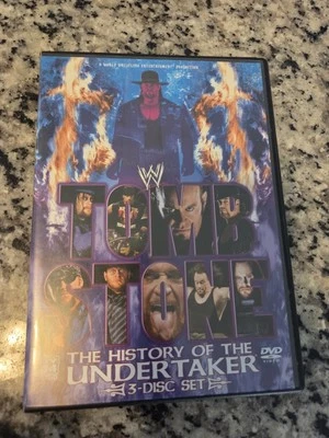 WWE - Tombstone: The History of the Undertaker (DVD, 2005, 3-Disc Set) - Image 1 of 2